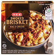 H-E-B Smoked Brisket Mac & Cheese Bowl Frozen Meal