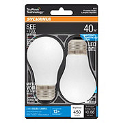 Sylvania TruWave A15 40-Watt Frosted LED Light Bulbs - Daylight