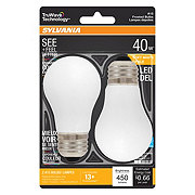 Sylvania TruWave A15 40-Watt Frosted LED Light Bulbs - Soft White