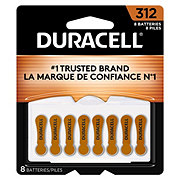 Duracell Size 312 Hearing Aid Batteries