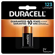 Duracell CR123A 3V Lithium Battery, 12 Count Pack, 123 3 Volt High