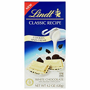 Lindt Classic Recipe Cookies and Cream White Chocolate Bar