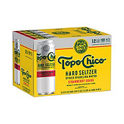 Topo Chico Strawberry Guava Hard Seltzer 12 oz Cans