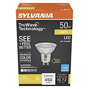 Sylvania TruWave PAR16 50-Watt LED Flood Light Bulb - White