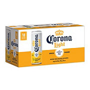 Corona Light Mexican Lager Import Light Beer 12 oz Cans, 18 pk