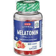 H-E-B Melatonin Dietary Supplement Gummies -  10 mg