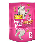 Friskies Purina Friskies Made in USA Facilities Cat Treats, Party Mix California Crunch With Chicken