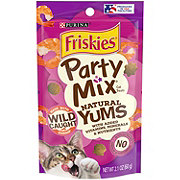 Friskies Purina Friskies Party Mix Cat Treats, Natural Yums With Wild Shrimp