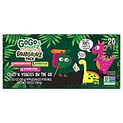 GoGo squeeZ Fruit & Veggiez Dinosaurz Fruit on the Go Variety Pack