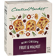 Central Market Fruit & Walnut Mini Crisps