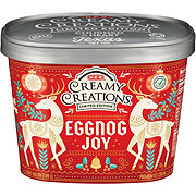 H-E-B Creamy Creations Eggnog Joy Ice Cream