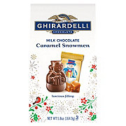 Ghirardelli Milk Chocolate Caramel Holiday Snowmen