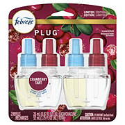 Febreze Odor-Fighting Fade Defy PLUG Air Freshener Oil Refill - Cranberry Crumble
