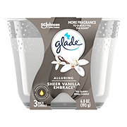 Glade Sheer Vanilla Embrace 3 Wick Candle