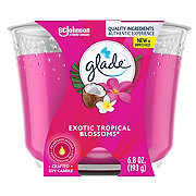 Glade Exotic Tropical Blossoms 3 Wick Candle