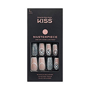 Kiss Majestic Rewearable Fake Nails Gel Nail Kit Diamond In My Pocket - Shop Nail Sets at H-E-B