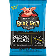 Dimplys Rub & Grill Oklahoma Steak Dry Rub Seasoning & Marinade