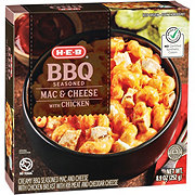 H-E-B BBQ-Seasoned Mac & Cheese with Chicken Frozen Meal