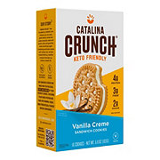 Catalina Crunch Keto Friendly Vanilla Creme Sandwich Cookies