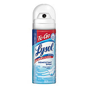 Lysol To Go Disinfectant Spray Crisp Linen