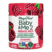 MegaFood Baby & Me 2 Prenatal Multi Gummies - Raspberry