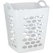 our goods Woven Plastic Storage Basket - Black - Shop Storage Bins at H-E-B
