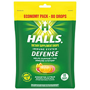 Halls Defense Vitamin C Cough Drops - Assorted Citrus