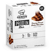 Genius Gourmet Protein Bars - Creamy Peanut Butter Chocolate