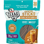 H-E-B Texas Pets Peanut Butter-Flavored Dental Sticks - Small/Medium Dogs