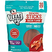 H-E-B Texas Pets Bacon-Flavored Dental Sticks - Small/Medium Dogs