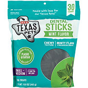 H-E-B Texas Pets Mint-Flavored Dental Sticks - Small/Medium Dogs