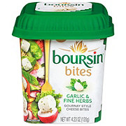 Boursin Cheese Bites - Garlic & Fine Herbs