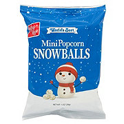 Kathy Kaye Mini Christmas Popcorn Snowballs