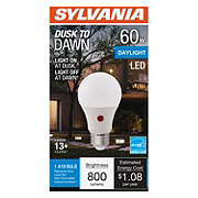 Sylvania Dusk To Dawn A19 60-Watt LED Light Bulb - Daylight