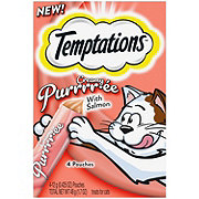 Temptations Creamy Purree with Salmon Cat Treats