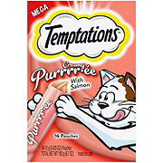 Temptations Creamy Purree with Salmon Cat Treats