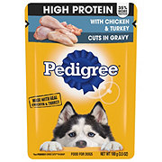 Pedigree High Protein Cuts In Gravy Chicken & Turkey Wet Dog Food