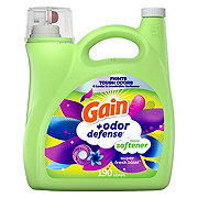 Gain + Odor Defense Liquid Fabric Softener, 190 Loads - Super Fresh Blast