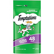 Temptations Soft and Crunchy Cat Treats Seafood Medley Flavor