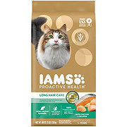 IAMS Proactive Health Long Hair Care Chicken & Salmon Adult Dry Cat Food