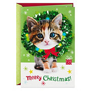 Hallmark Cats Musical Christmas Card (O Christmas Tree) - S13, S8