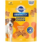 Pedigree Dentastix Chewy Chunx Chicken Flavor Small Dog Treats