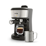 Mr. Coffee 4-Shot Steam Espresso, Cappuccino, and Latte Maker with Stainless Steel Frothing Pitcher