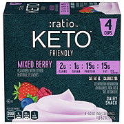 :ratio Keto Friendly Mixed Berry Yogurt