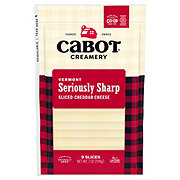 CABOT Vermont Seriously Sharp Cheddar Sliced Cheese