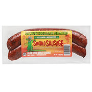 CAJUN HOLLAR BRAND Green Onion & Mustard Seed Smoked Sausage - Cajun Style