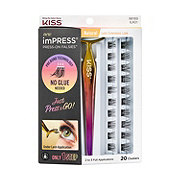 KISS imPRESS Press-On Falsies Lash Extensions - Natural