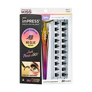 KISS imPRESS Press-On Falsies Lash Extensions Kit - Spiky
