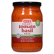 H-E-B Reduced Fat Creamy Tomato Basil Soup