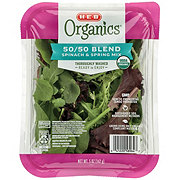 H-E-B Organics Fresh 50/50 Blend - Baby Spinach & Spring Mix